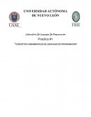Practica 1 Lab Lenguajes de Programación