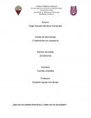 Actividad: Cuentas contables ¿Qué son los estados financieros y cuáles son los principales?