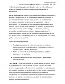 Legislación aplicable a la universidad. Página 1