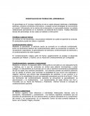 INVESTIGACION DE TEORIAS DEL APRENDIZAJE