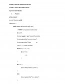 Ejercicios de programación