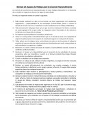 Normas de Equipos de Trabajo para la Línea de Emprendimiento