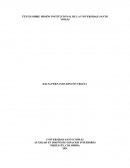 Misión Institucional Universidad Santo Tomas