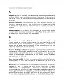 Glosario de términos económicos