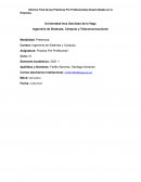 Informe Final de las Prácticas Pre Profesionales Desarrolladas en la Empresa