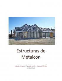 Estructuras de Metalcon. Página 1