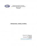 Oscilaciones, ondas y sonidos