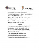 Teorias de administración