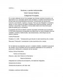 Sectores y cuentas institucionales