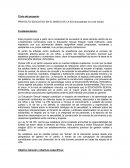 PROYECTO EDUCATIVO EN EL MARCO DE LA ESI