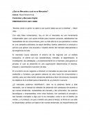 ¿Qué es Mercadeo y qué no es Mercadeo?