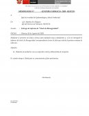 Entrega de informe de “Stock de Bioseguridad”