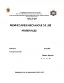 PROPIEDADES MECANICAS DE LOS MATERIALES