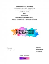 Etica, Valores y Moral - Filosofia. Página 1