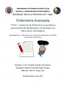 Depresión y Suicidio según enfermería