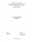 El Estado Venezolano