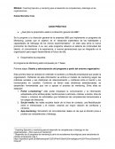 Coaching Ejecutivo y mentoring para el desarrollo de competencias y liderazgo en las organizaciones