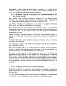 Educación del periodo independiente