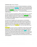 Comentario crítico: Inferno, Dan Brown.