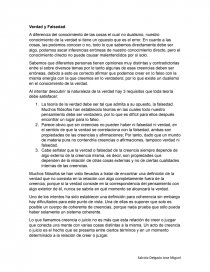 Verdad y Falsedad. Página 1