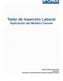 Taller de Inserción Laboral Aplicación del Modelo Canvas