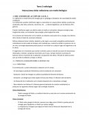 Tema 2 radiología Interacciones delas radiaciones con medio biológico