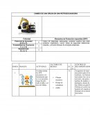 Cambio de oruga en retroexcavadora