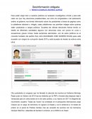 Desinformación obligada