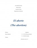 Enfermería. El aborto