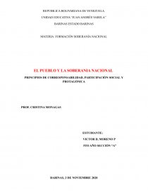 PRINCIPIOS DE CORRESPONSABILIDAD, PARTICIPACIÒN SOCIAL Y PROTAGÒNICA. Página 1