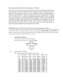 EJERCICIO EQUILIBRIO DE LA EMPRESA