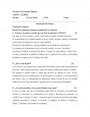 Examen de Economía Regional