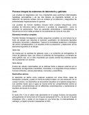 Proceso integral de exámenes de laboratorio y gabinete