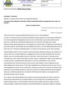 Escrito ¿De qué manera debemos entender nuestra humanidad desde la perspectiva de la vida y la muerte?