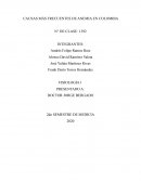 CAUSAS MÁS FRECUENTES DE ANEMIA EN COLOMBIA