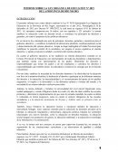 INFORME SOBRE LA LEY ORGÁNICA DE EDUCACIÓN N° 4819 DE LA PROVINCIA DE RÍO NEGRO