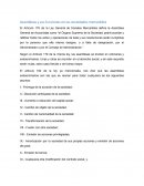 Asambleas y sus funciones en las sociedades mercantiles