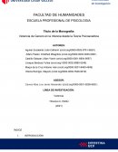 Violencia de Genero en la Infancia desde la Teoría Psicoanalítica
