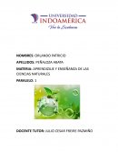 APRENDIZAJE Y ENSEÑANZA DE LAS CIENCIAS NATURALES