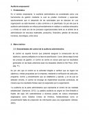 Auditoria empresarial