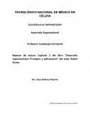 Reporte de lectura Capítulo 2 del libro “Desarrollo organizacional; Principios y aplicaciones” del autor Rafael Guízar