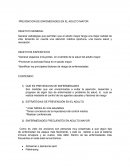 PREVENCION DE ENFEMEDADES EN EL ADULTO MAYOR