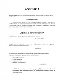 ADMINISTRACION. FUNCIONES BÁSICAS DE LA EMPRESA. Página 1