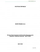 GRUPO PRUEBA S.A.S. POLÍTICAS CONTABLES