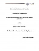 Fundamentos andragógicos “El reto de la andragogía en la educación formal y no formal”