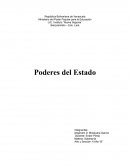 Poderes del Estado