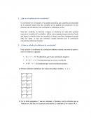 Coeficiente de Correlación. Estadistica