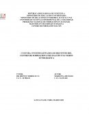 CULTURA INVESTIGATIVA DE LOS DOCENTES DEL CENTRO DE FORMACION UNES FALCÓN UNA VISION ETNOGRÁFICA