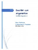 Escribir con argumentos ¿Cuáles crees que son los principales retos de la lectura en México en la era de internet?
