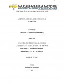 ANALISIS EXTERNO DE LA EMPRESA